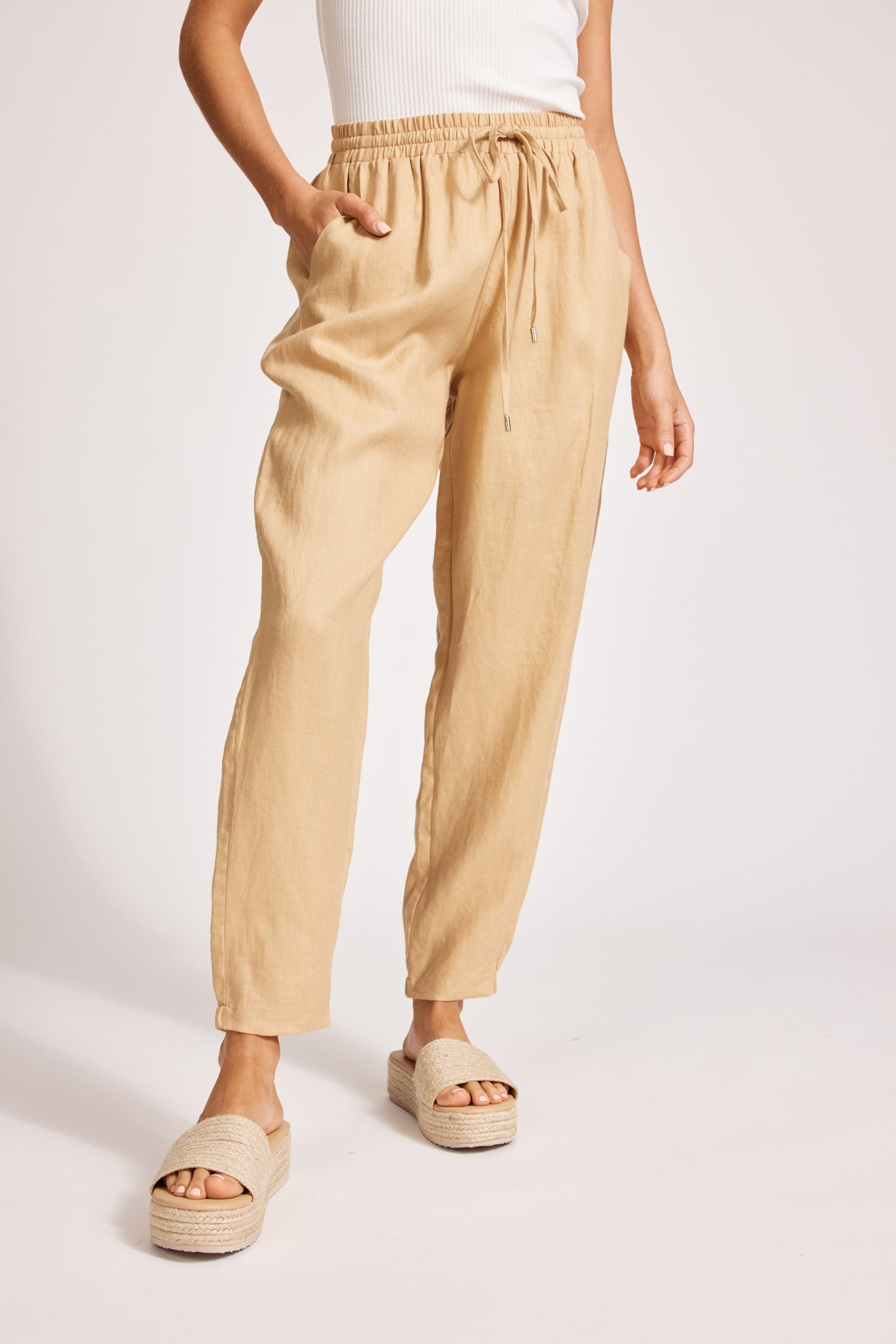 Eb & Ive Miramar Pant Caramel