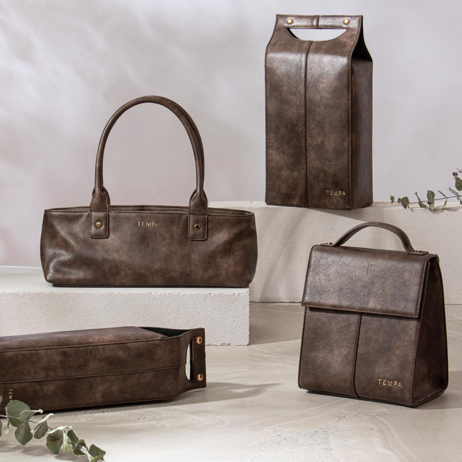 Ladelle wine purse hocolate