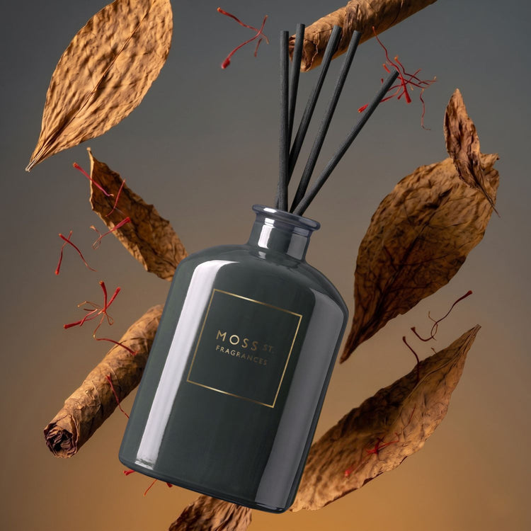 Moss street diffuser tobacco leaf &saffron