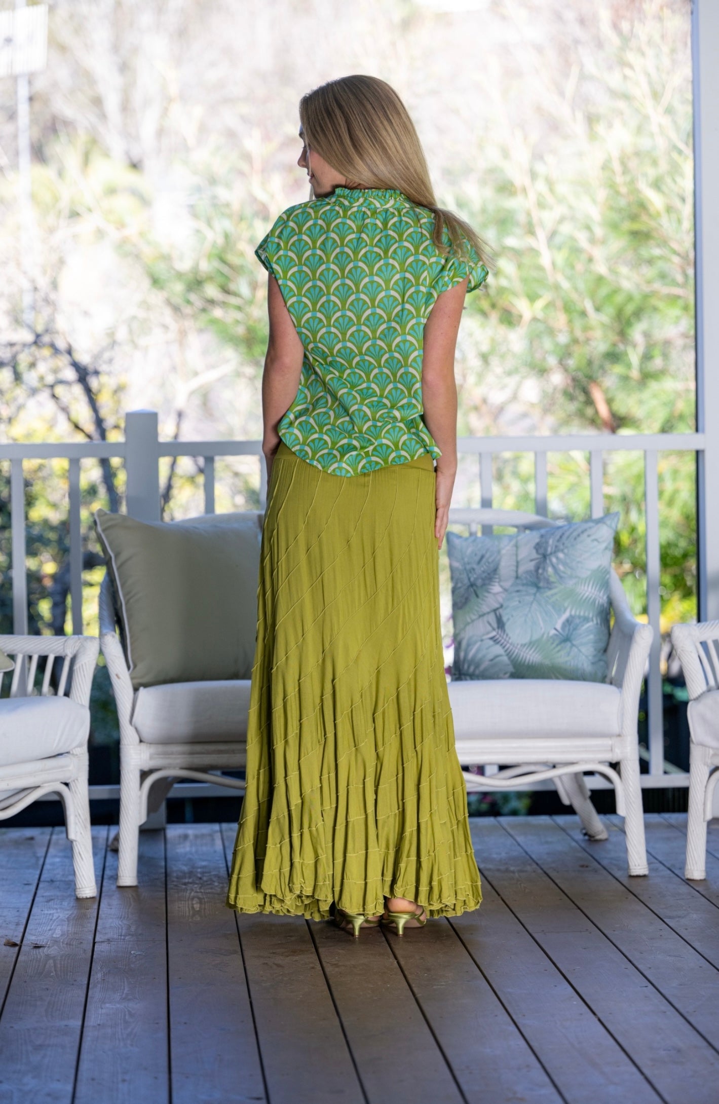 Boho Nova skirt moss