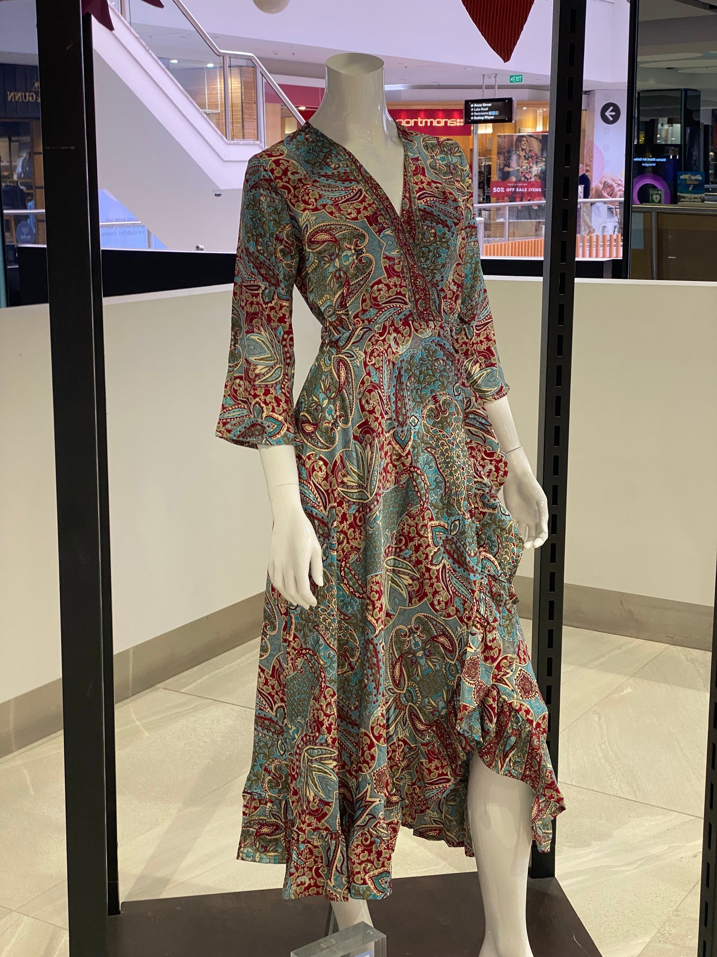 Casie wrap dress