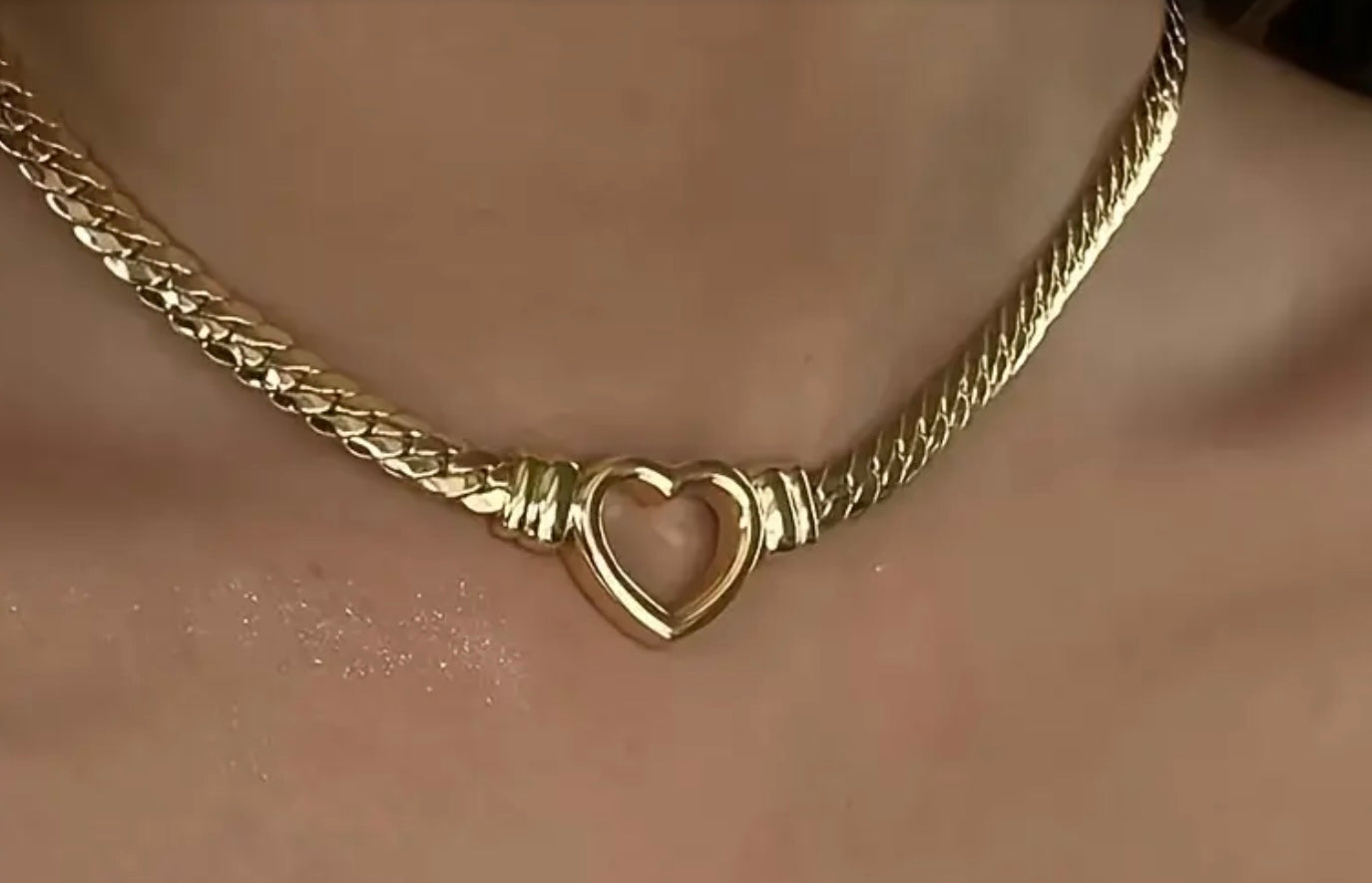 Flying Saucers Gold Heart set