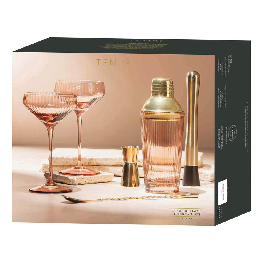 Cyrus blush cocktail set