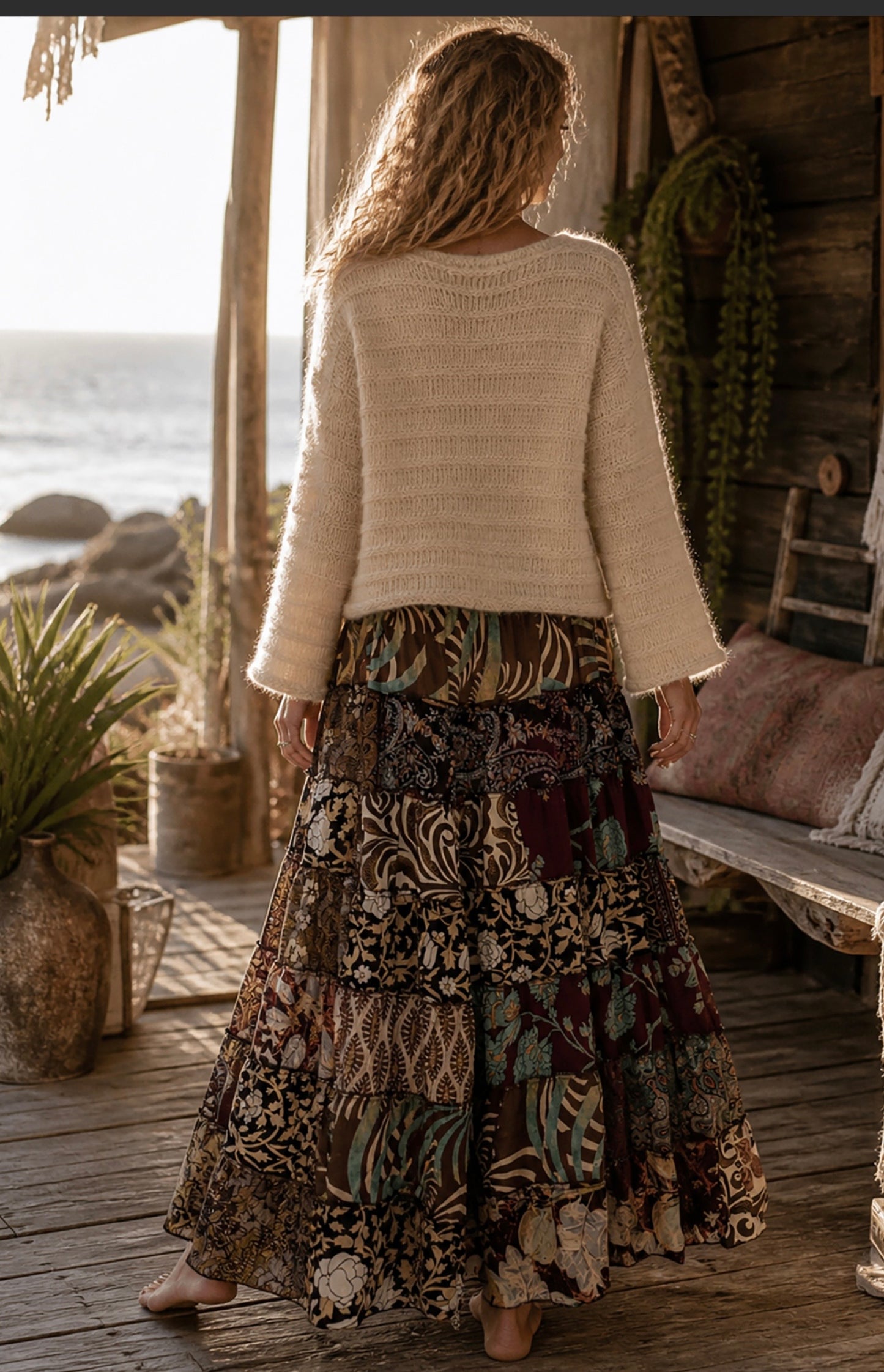 Stevie Skirt Chocolate