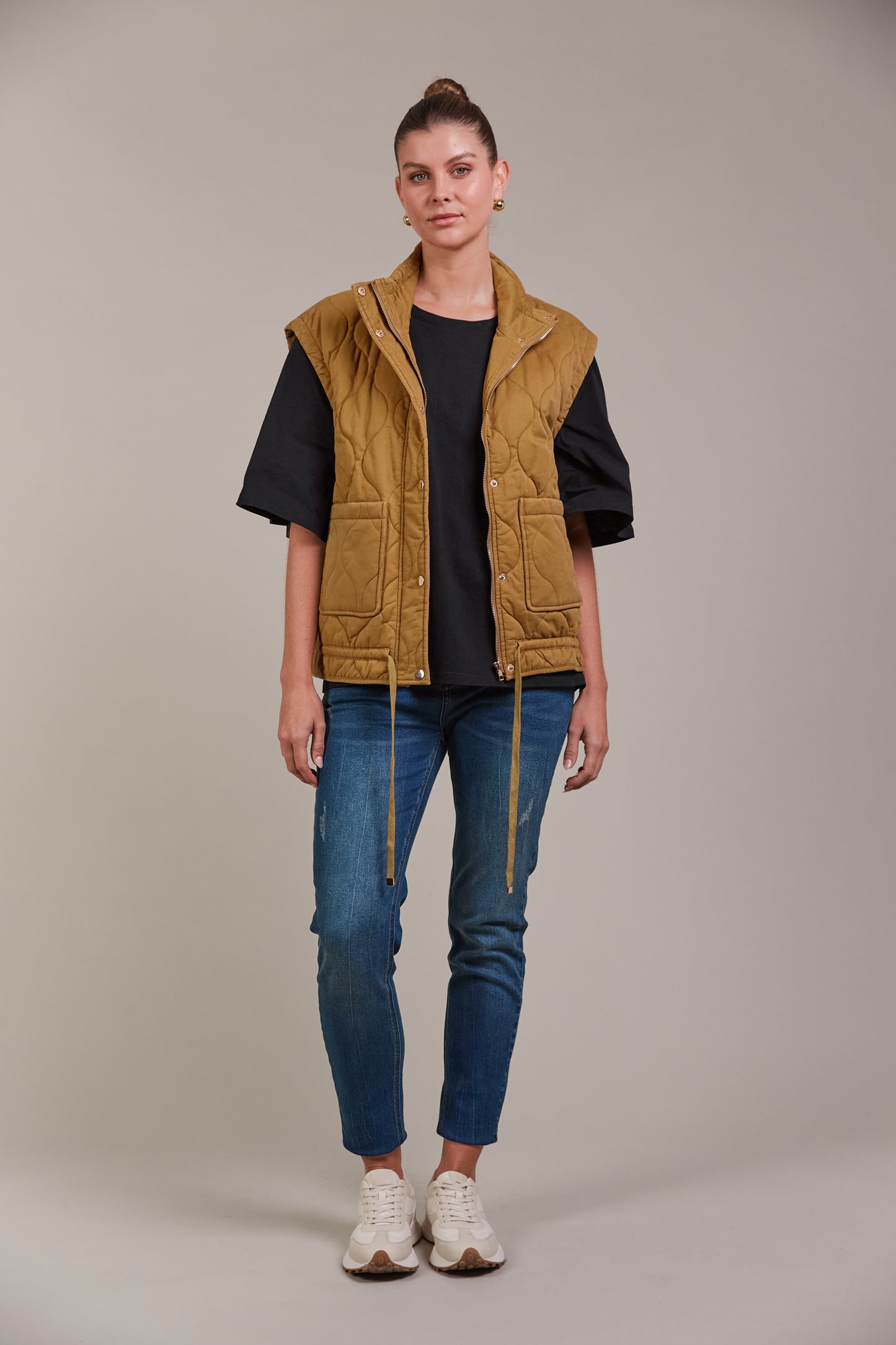 Eb &Ive Pepi Vest Tobacco