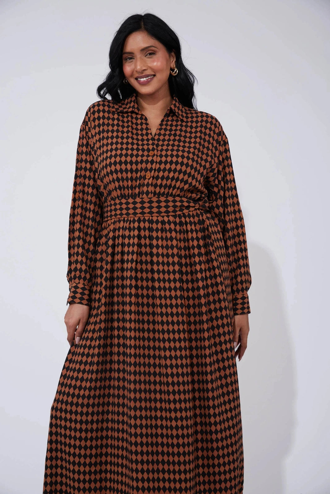 Haven Casablanca Dress Kohi/dune