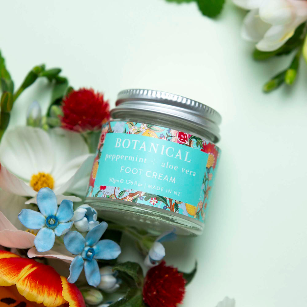 Botanical NZ Foot cream peppermint + Aloe Vera 50 g