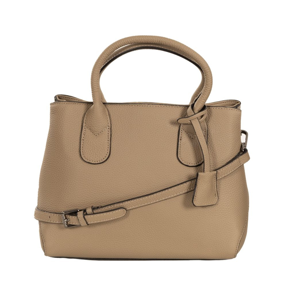 Sassy Duck Milan LeatherMini Tote cream