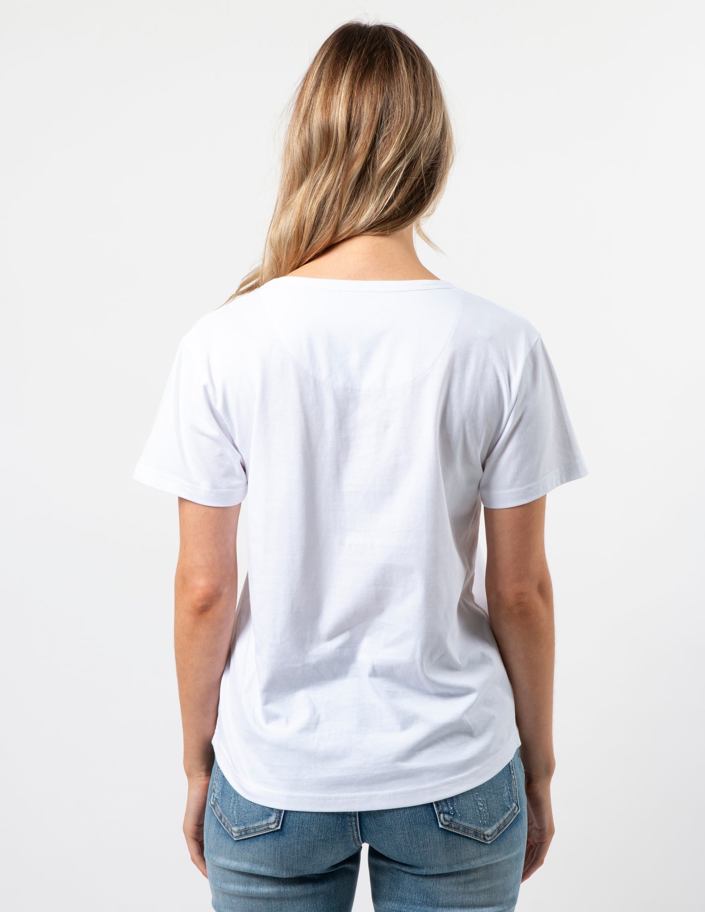 Stella + Gemma VILLA TEE LOGO - WHITE