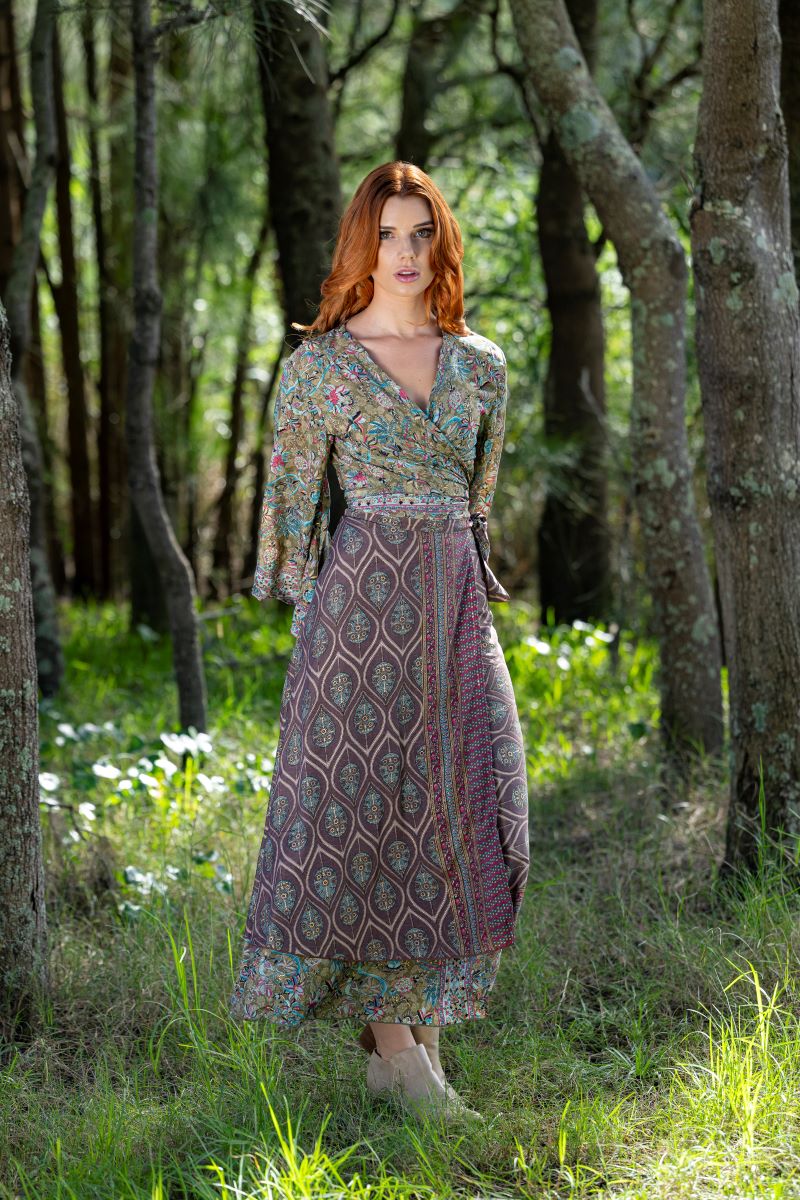 Tasha wrap dress