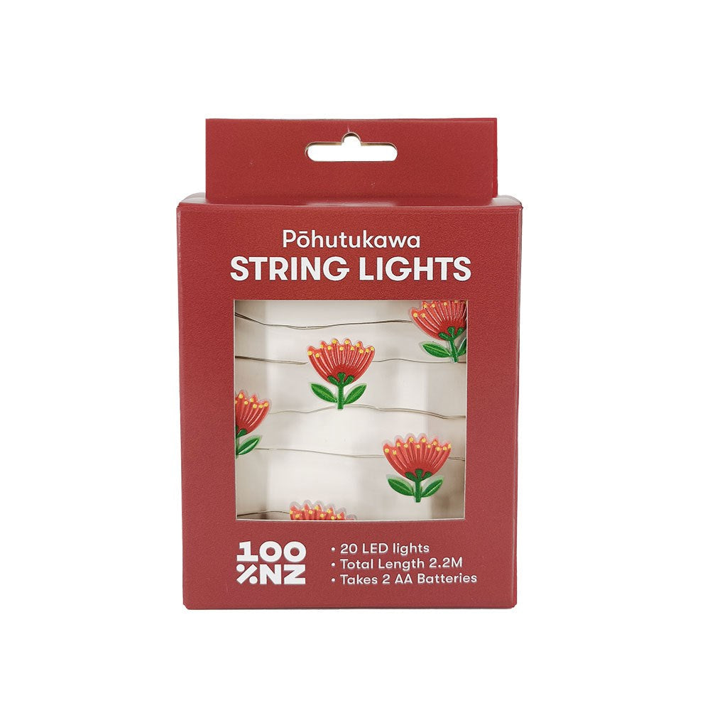 100% Pohutukawa String Lights