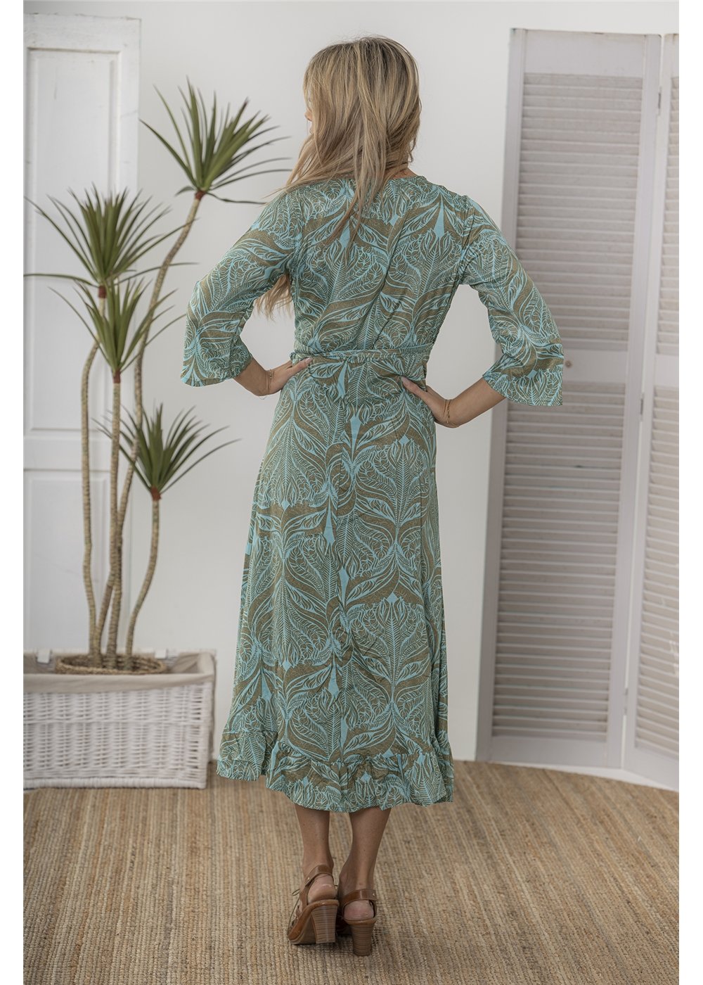 Boho Aruba Wrap Dress