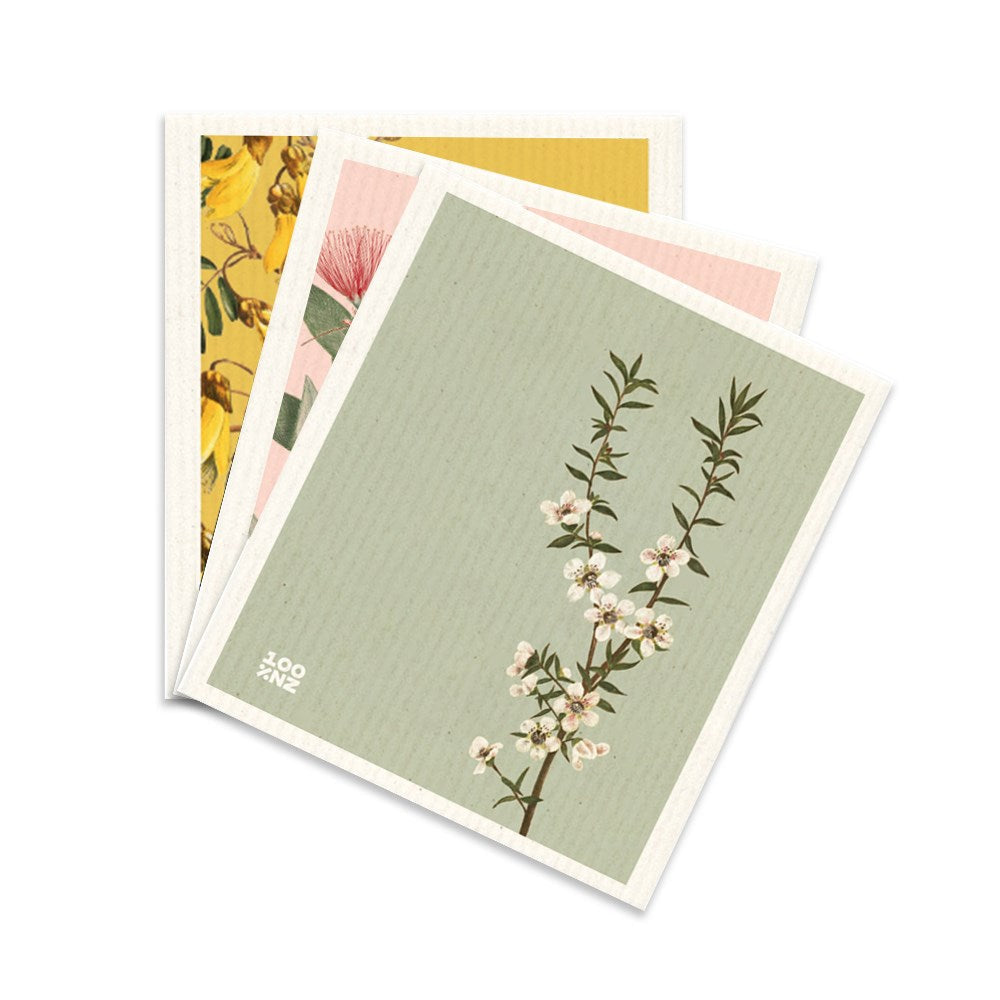 100%NZ Botanicals Swedish dish cloths