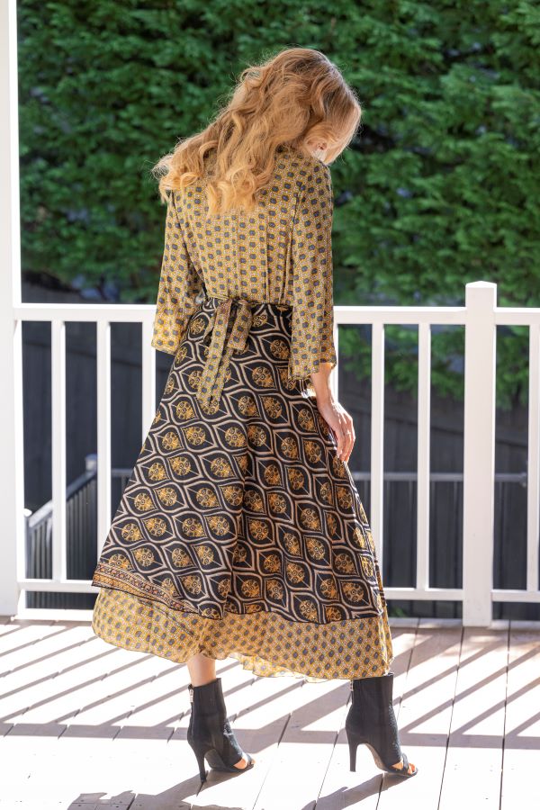 Anastasia wrap skirt one size
