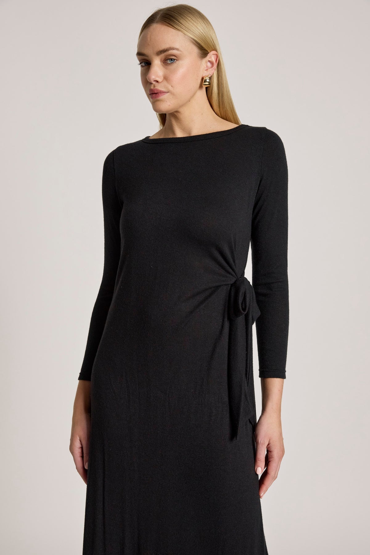 Eb +ive Aria tie dress black
