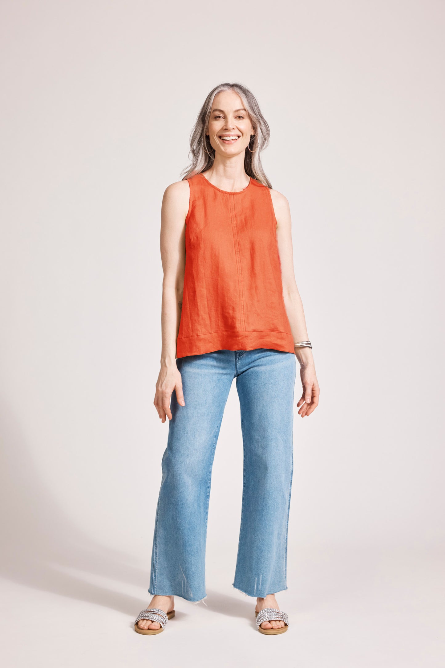 Eb &Ive Miramar tank top Coral