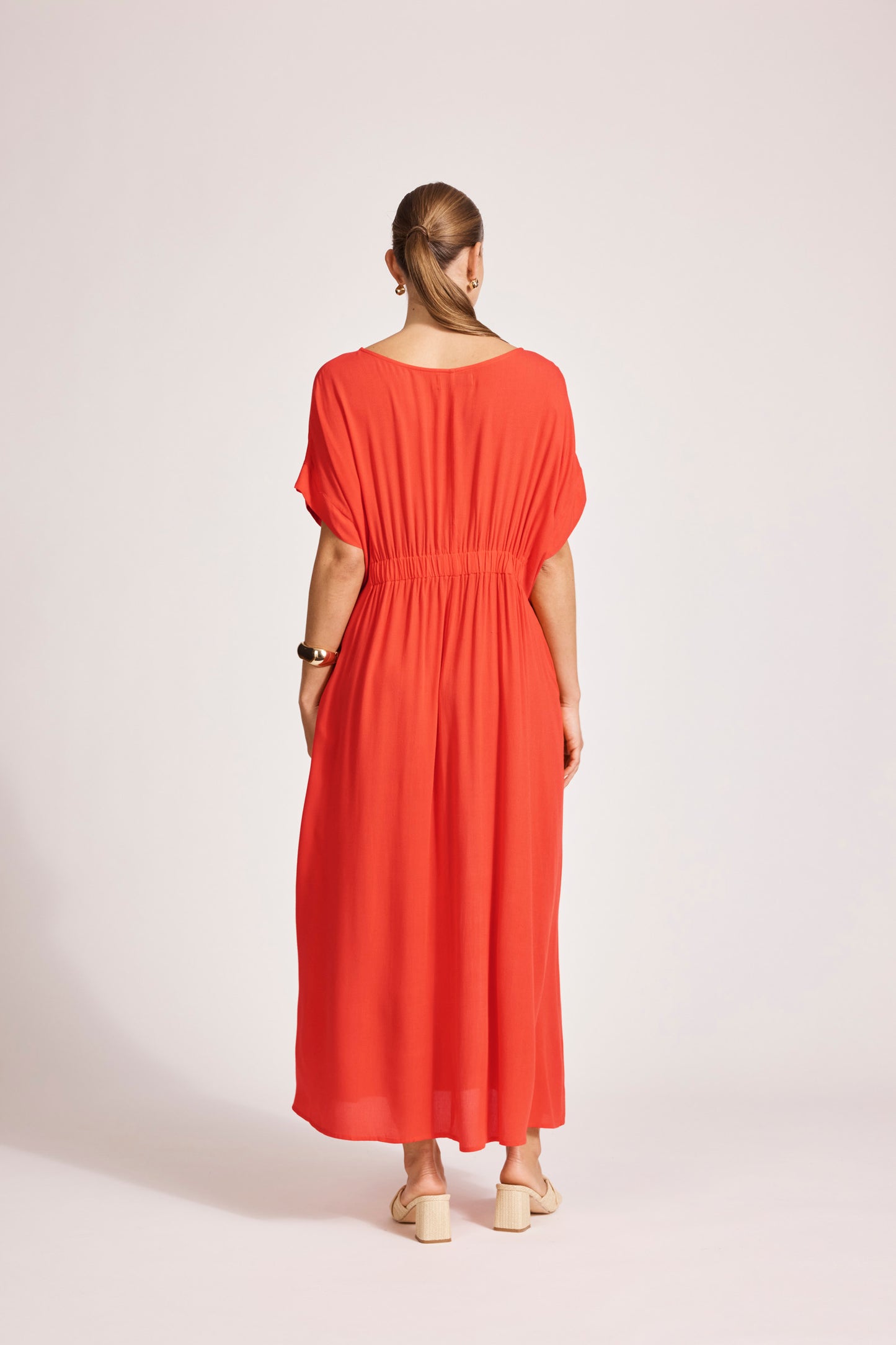 Eb &Ive Algeria Dress Coral