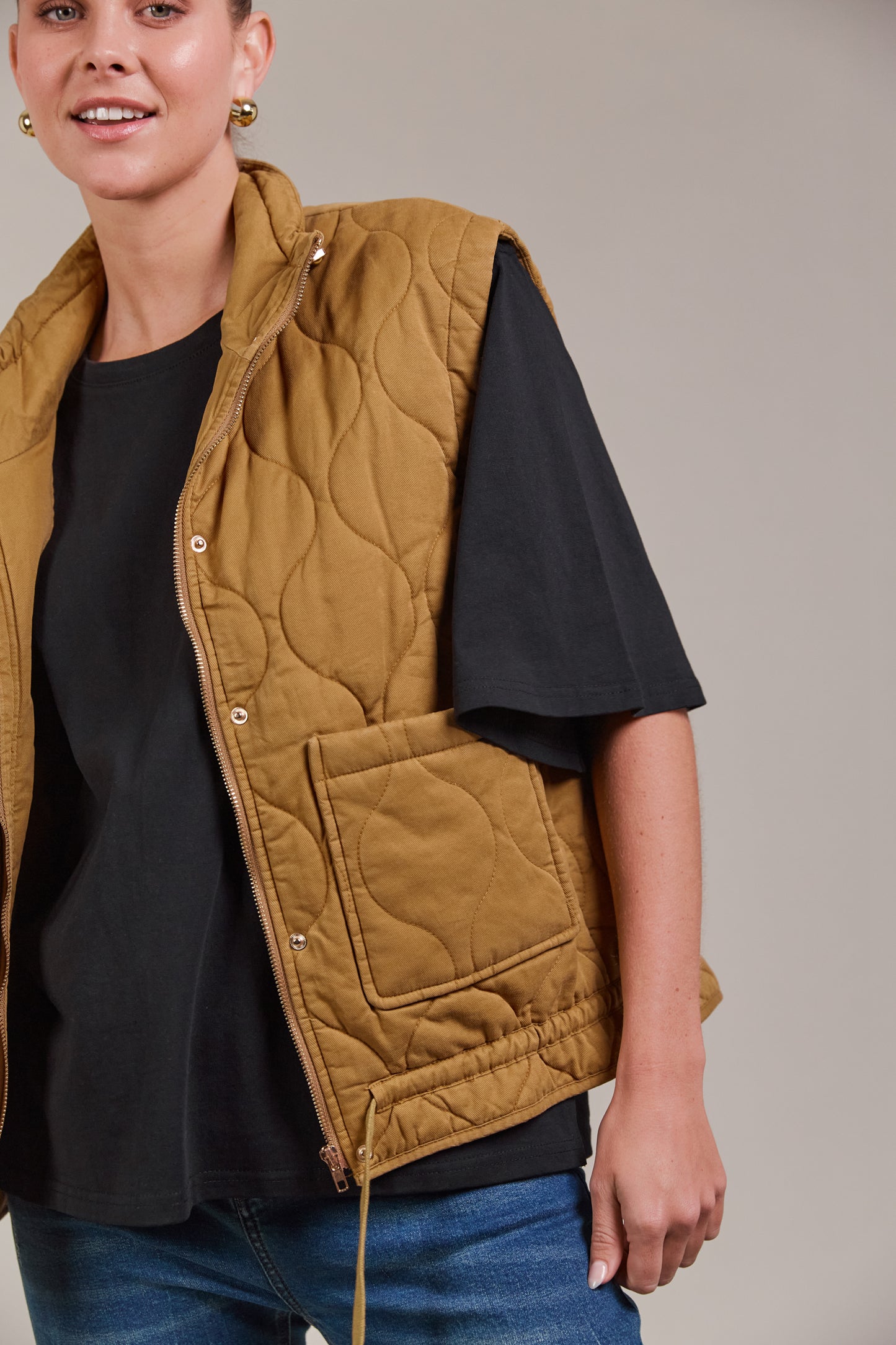 Eb &Ive Pepi Vest Tobacco