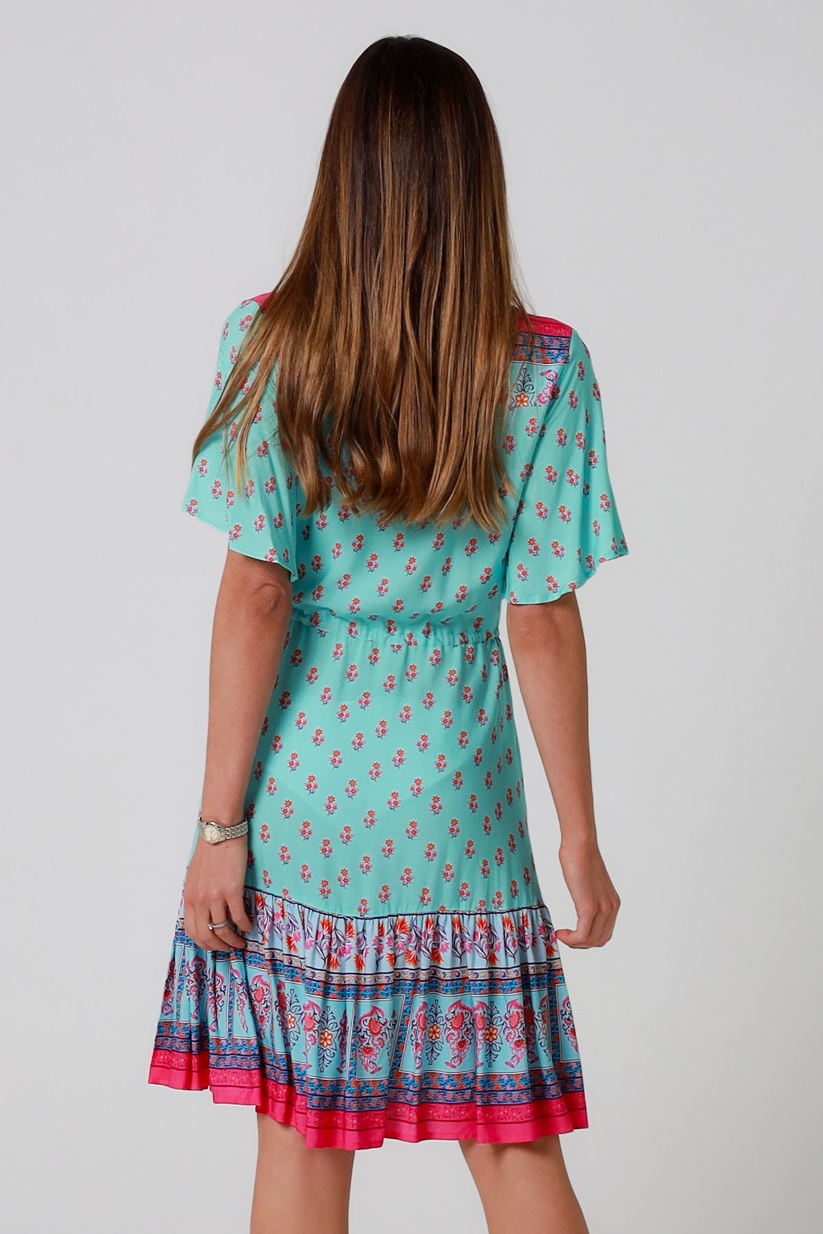 Wren Lee bluemini dress