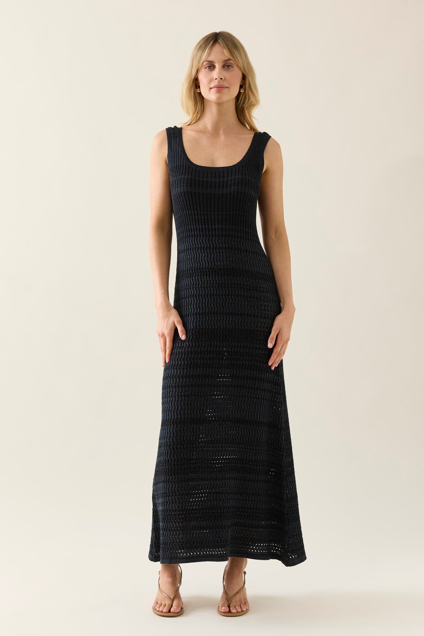 Isle of Mine Ida knit tank dress Navy