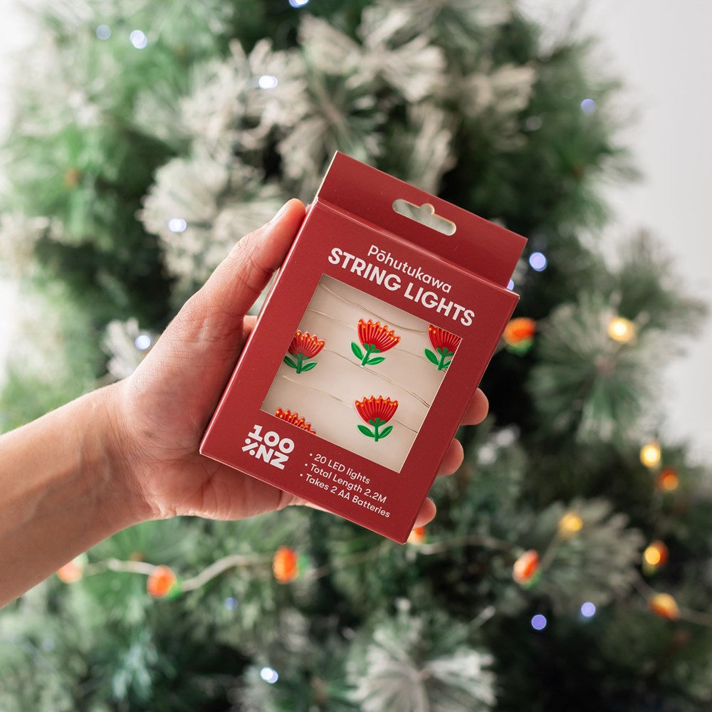 100% Pohutukawa String Lights