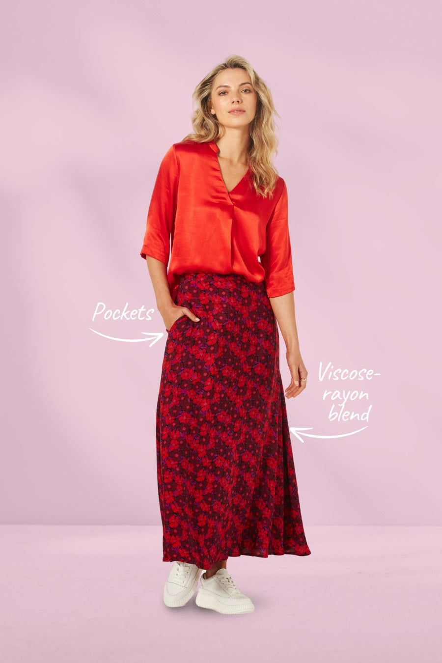 Lemon Tree Valeria Skirt floral print