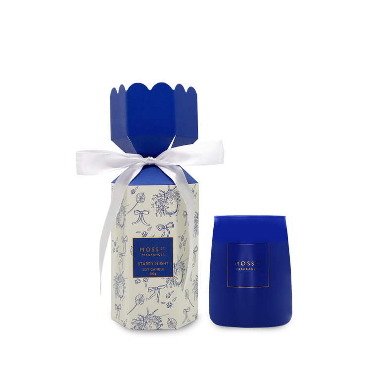 Moss Street mini candle Bon Bon Start night