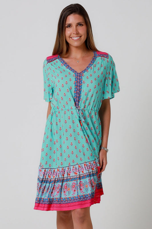 Wren Lee bluemini dress