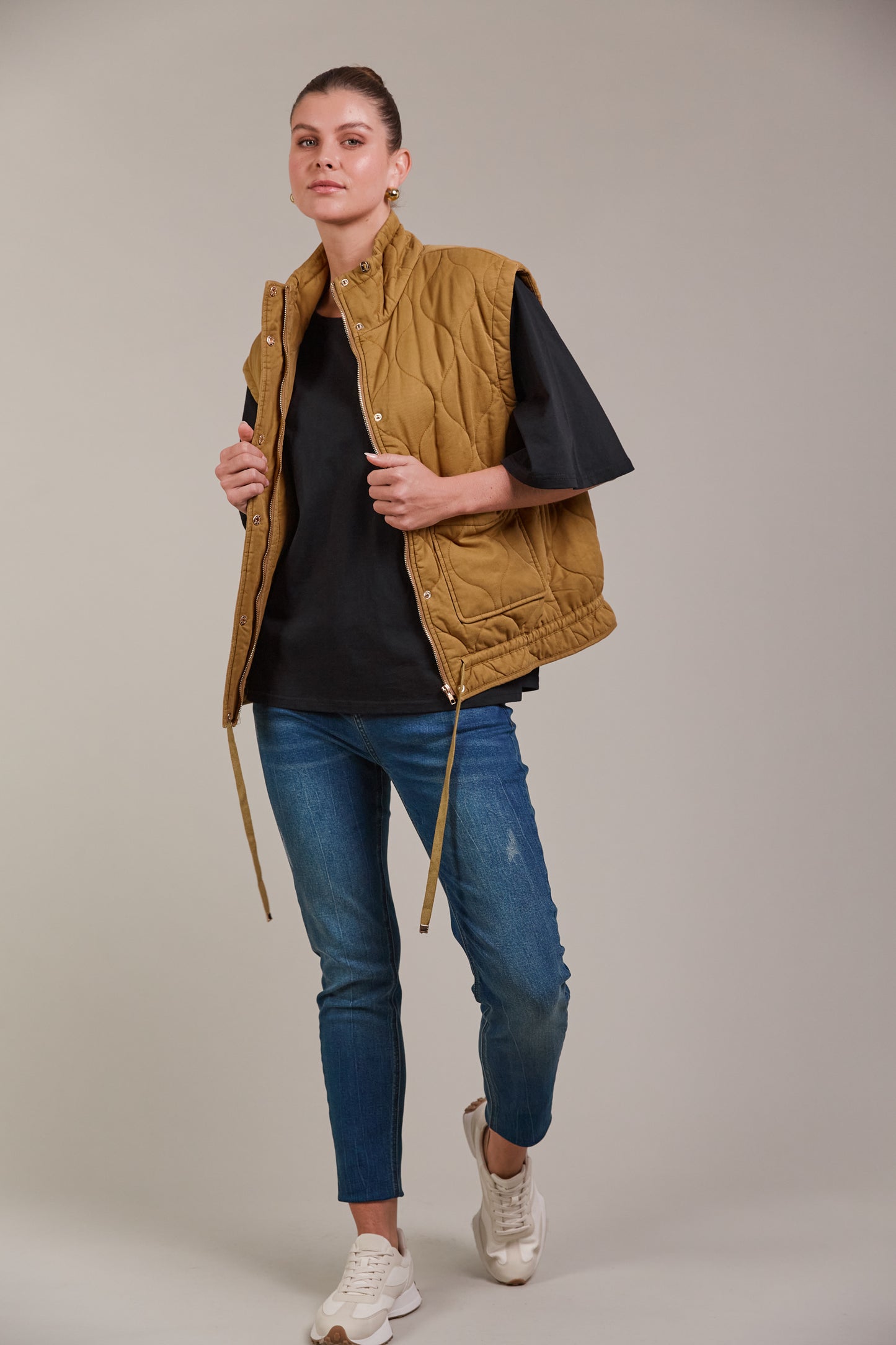 Eb &Ive Pepi Vest Tobacco