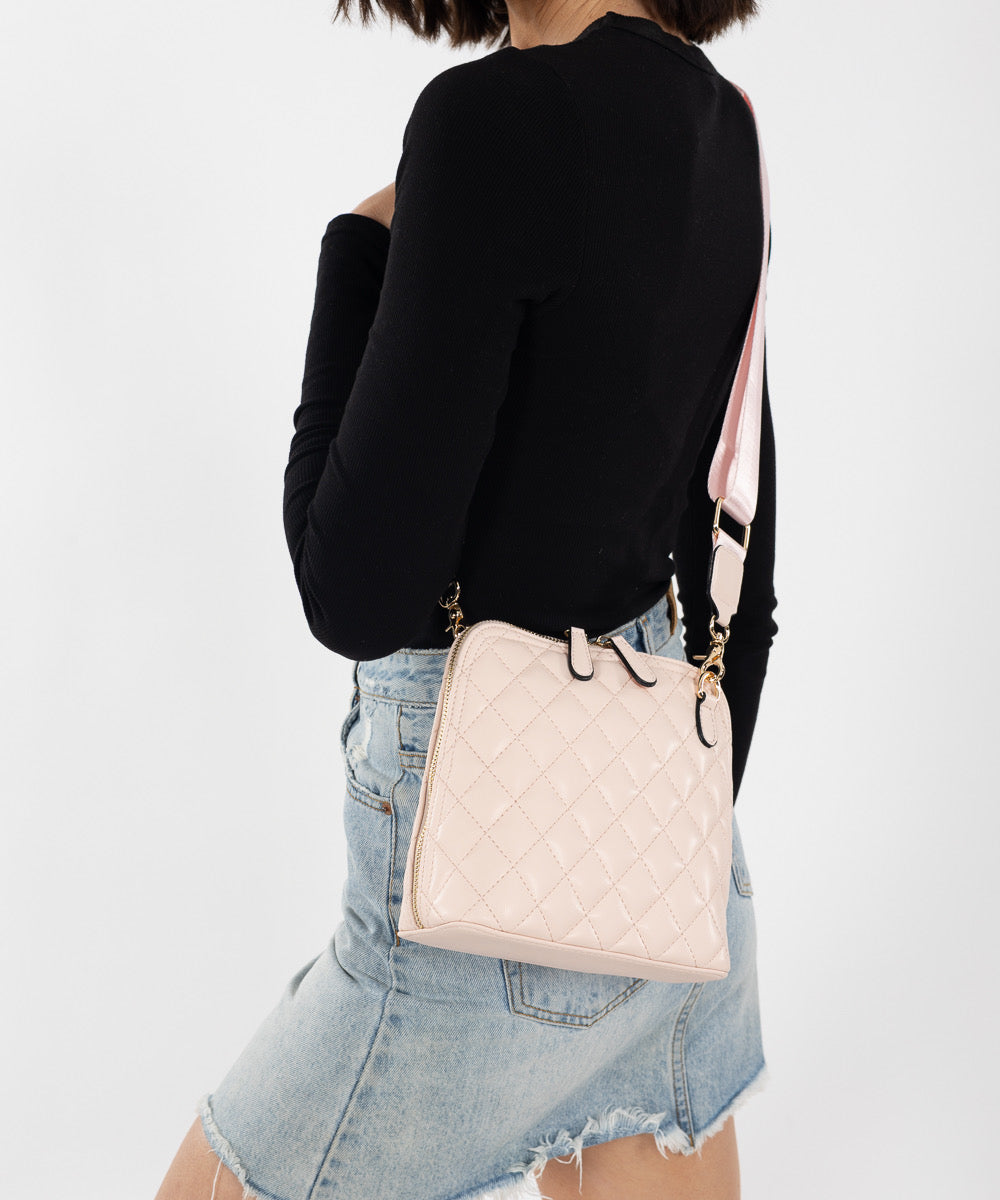 Sassy Duck Olivia crowd body bag pink
