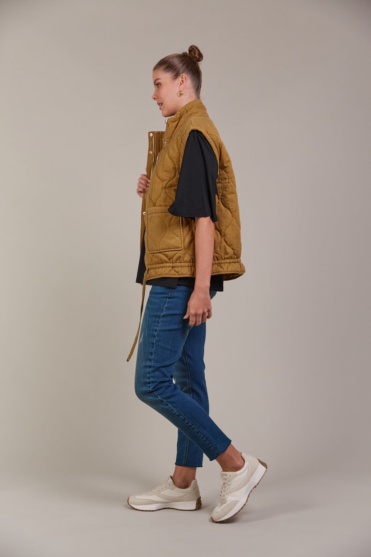 Eb &Ive Pepi Vest Tobacco