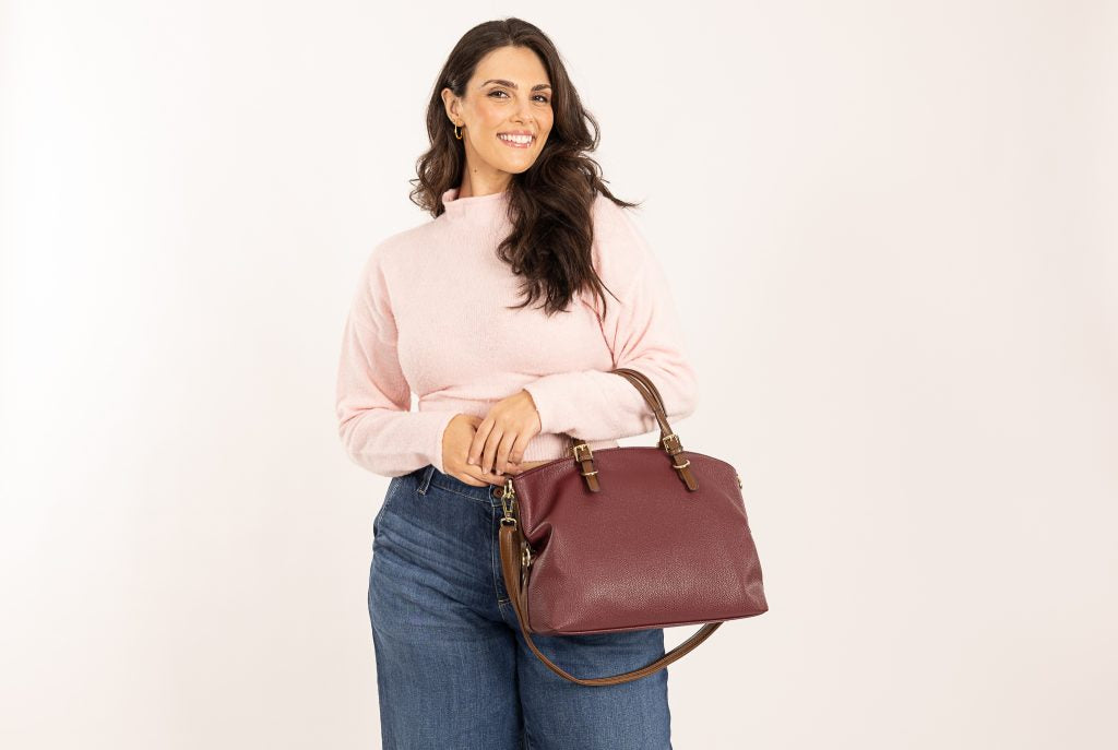 Sassy Duck Natalia tote chestnut