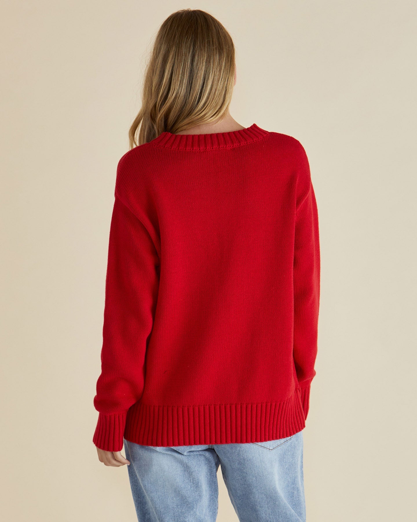 Betty Basics Andy sweater Red