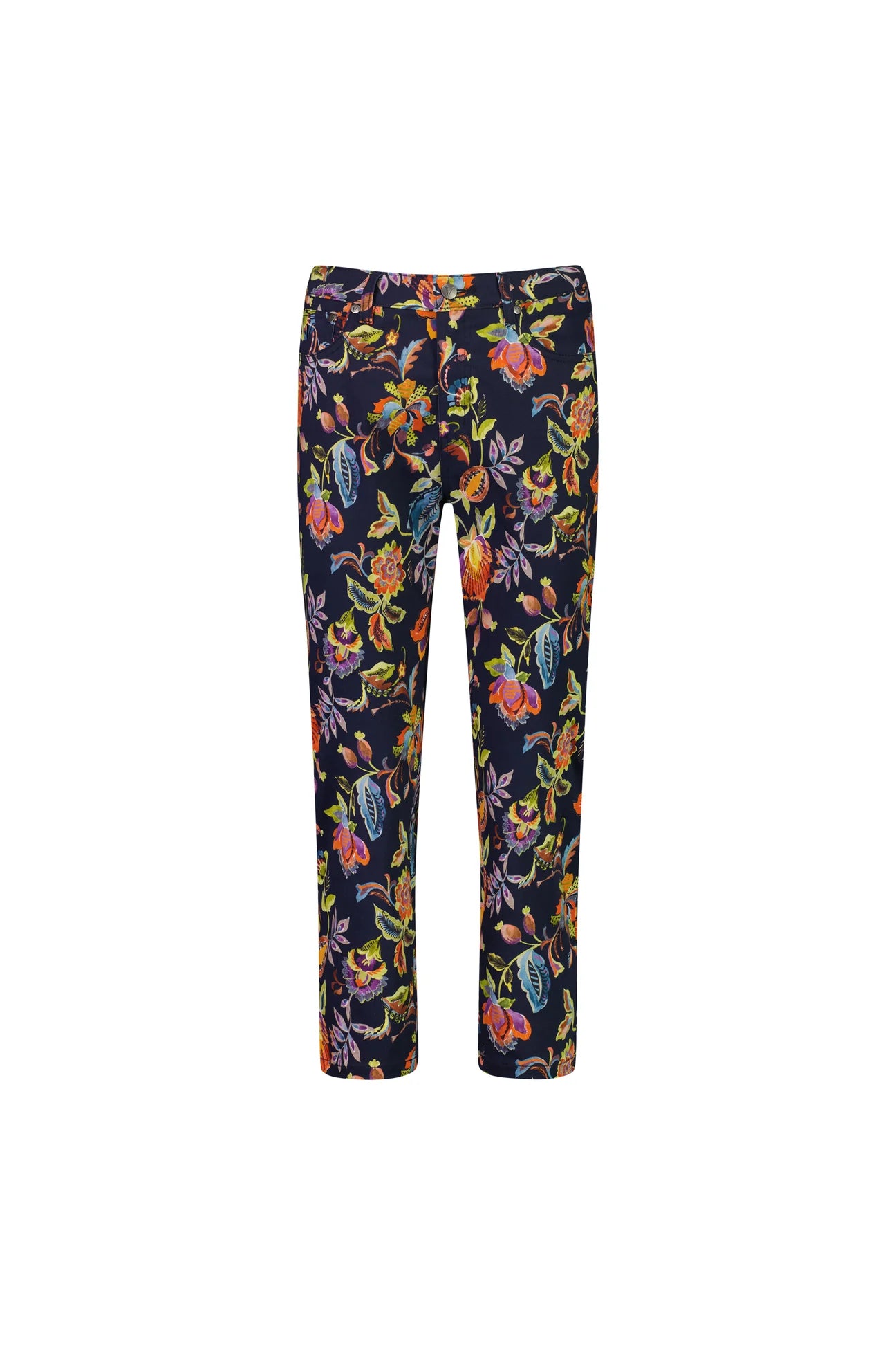 Vassalli Brazil light weight skinny leg 7/8 length pant with fly