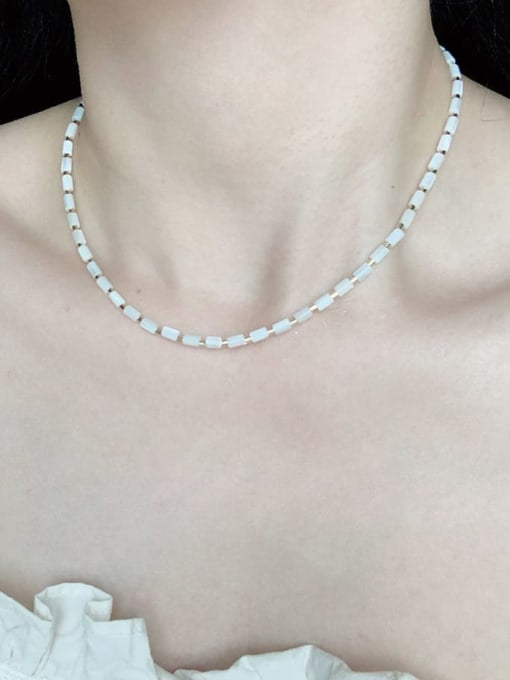 Natural shell beads