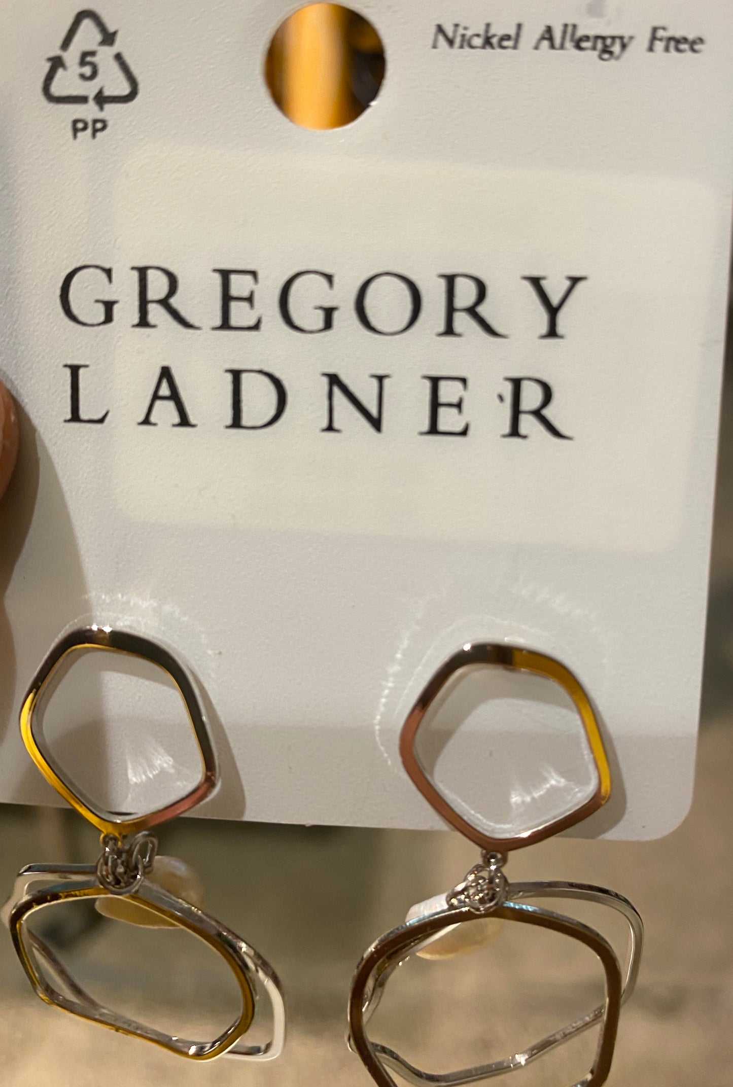 Gregory Ladner Hoop Earrings 0030 - Flying Saucers NZ