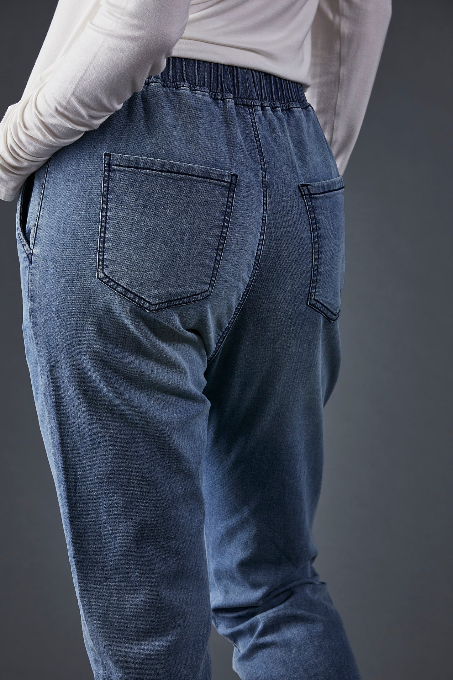 Eb&Ive Ada Pants - Denim - Flying Saucers NZ