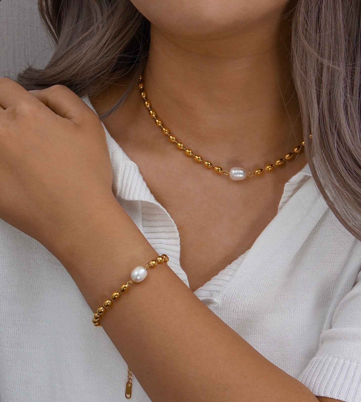 Flying Saucers Gold Pearl set