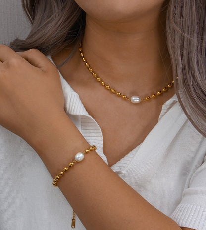 Flying Saucers Gold Pearl set