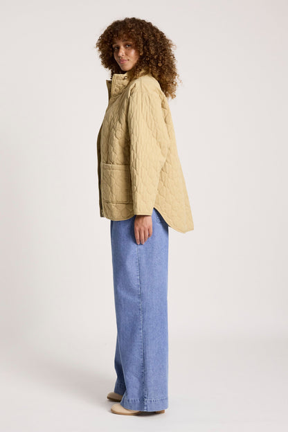 Eb +Ive Sandi Quilted Jacket Dune