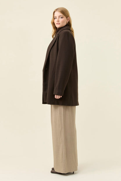 Isle of mine Kali coat chocolate