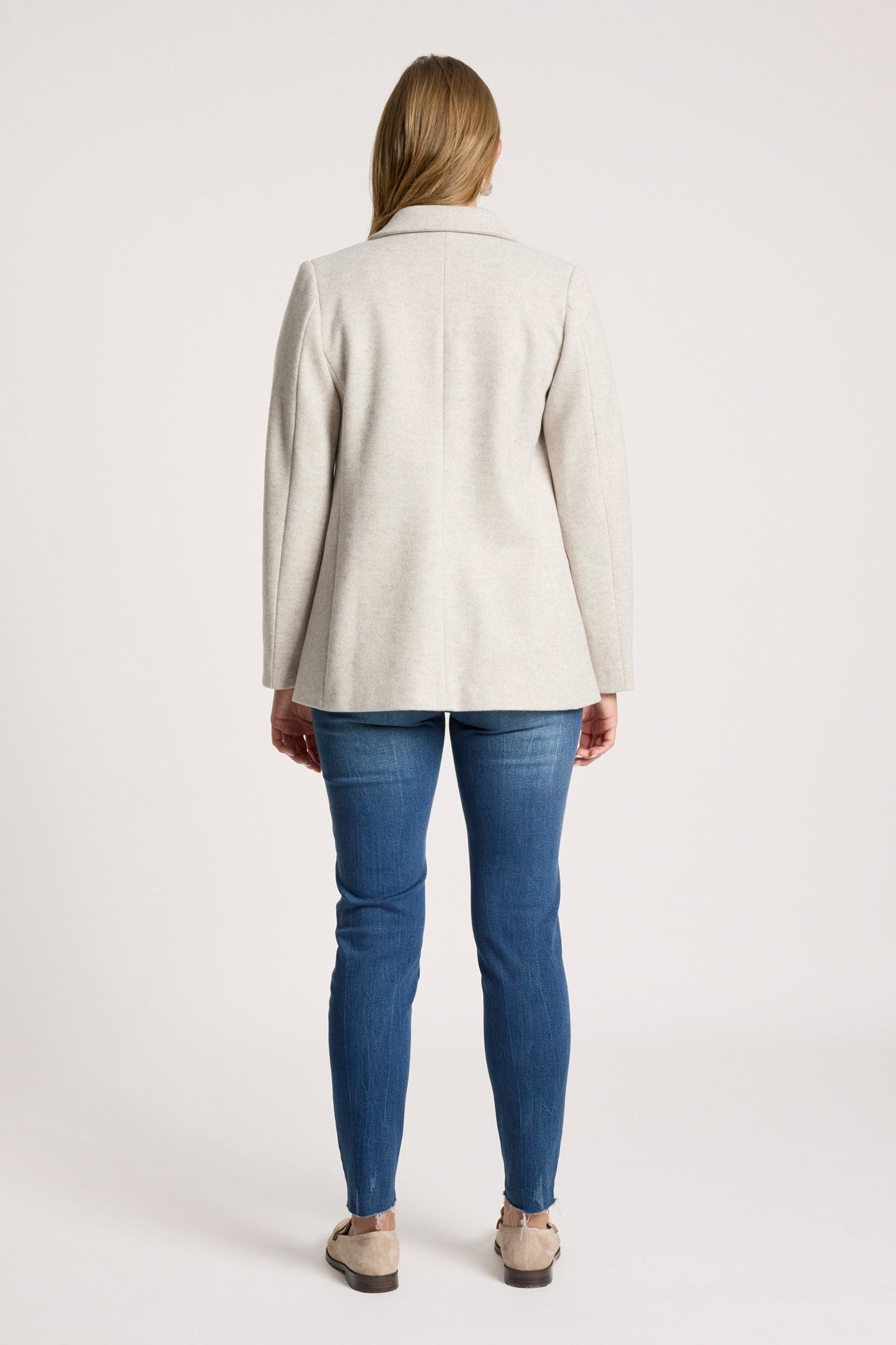 Eb + Ive Sable Blazer Bisque