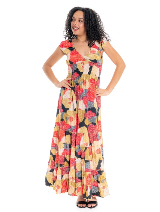 Boho Cosmos Rosa Dress