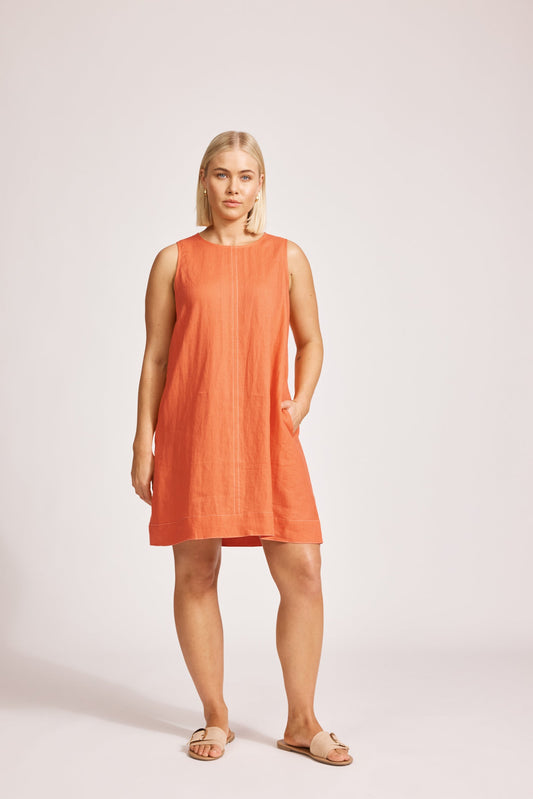 Eb +ive Mirama tank dress coral