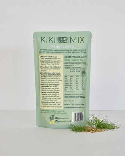 Kiki seed cracker mix Fennel