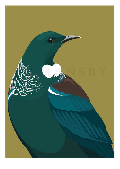 HANSBY DESIGN
Tui Regal art print A4