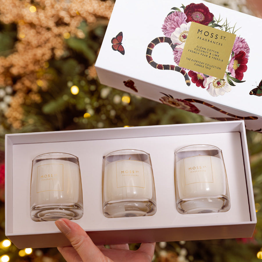 Moss street ever day collection  candle trio pre order
