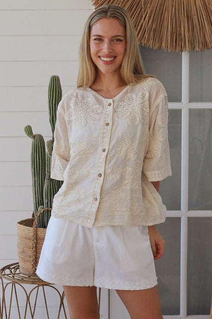 Cream top