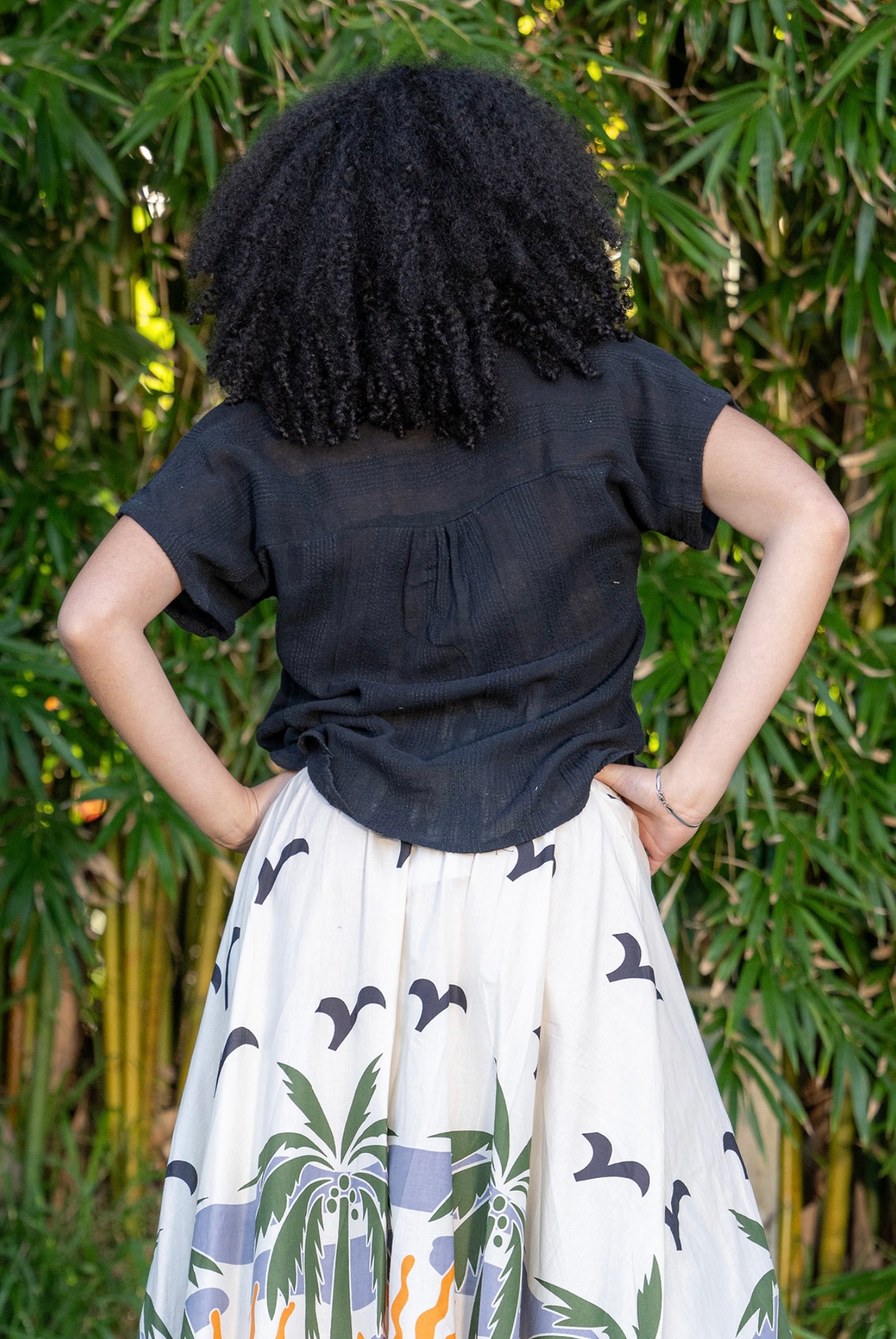 Nora top black