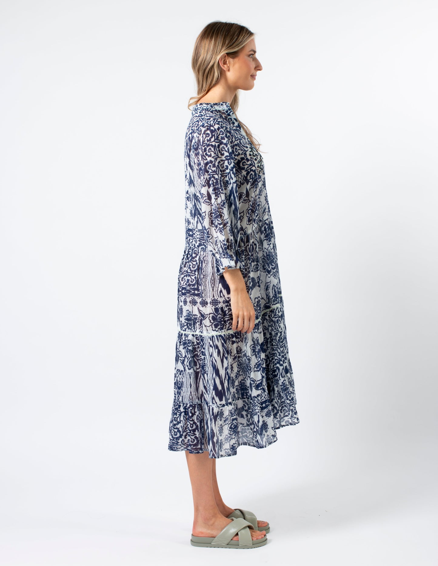 Stella + Gemma BODRUM DRESS - medantia  BLUE  $139.99